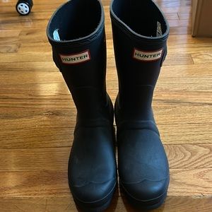 Hunter Women’s Original Short Rain Boots - Navy - 7W